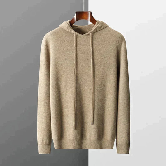 Pull à capuche en laine de merino | HINNATA™